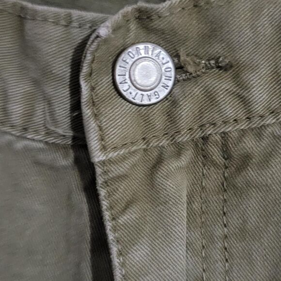 John Galt Brandy Melville Olive Green Utility Carpenter Pants Women’s Small - Picture 5 of 7
